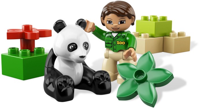 De eigenaar Efficiënt niet voldoende Pandabeer met verzorger (nieuw model) - www.speelgoedshop.nu