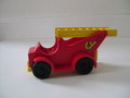 Rode brandweerauto (ladderwagen)