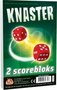 Knaster-scoreblok