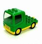Groen-gele-vrachtwagen