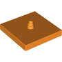 Oranje-Draaiplateau-draaischijf---(4-x-4-nops)-Vierkant-model