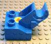 Toolo blauw 4-nops blokje met grijper 