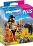 PLAYMOBIL-SpecialPLUS-barbaar-met-kampvuur-en-hond-4769