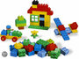 Partij Lego Duplo blokken (met poppetje en autootje)  (zonder opbergdoos!)_7